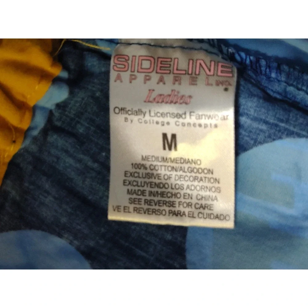 Georgia Tech Shorts Womens Size Medium Blue Lounge Shorts Draw String